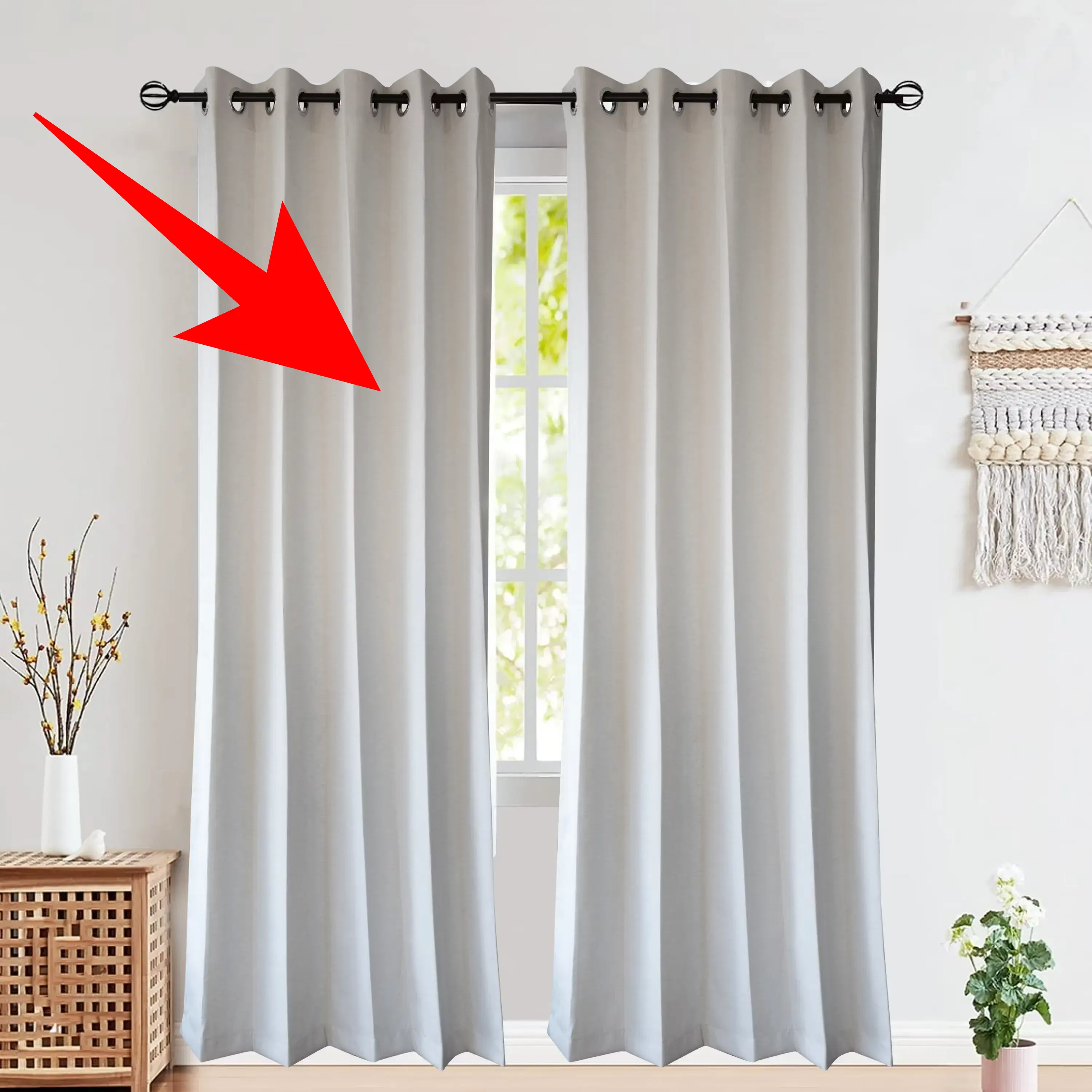 Curtain — Bedroom Items vocabulary in English