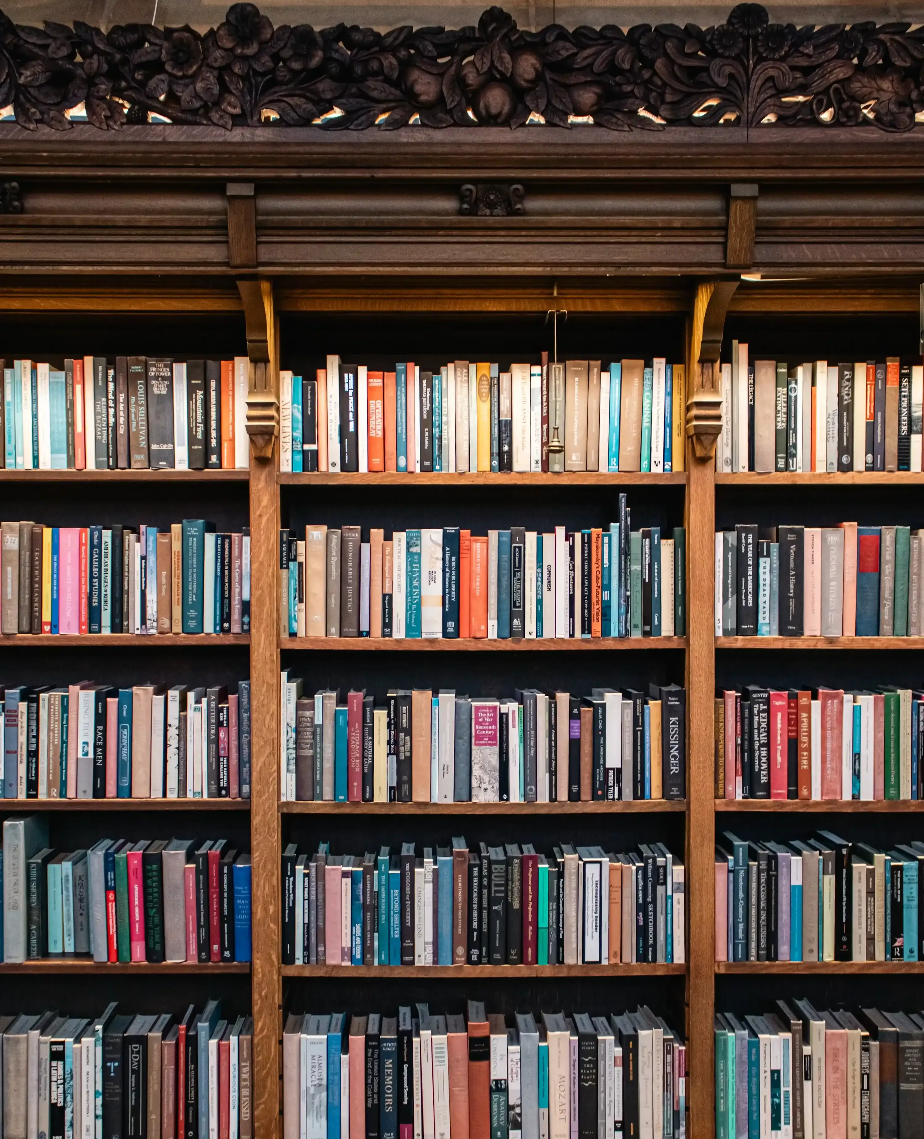 Bookshelf — Bedroom Items vocabulary in English