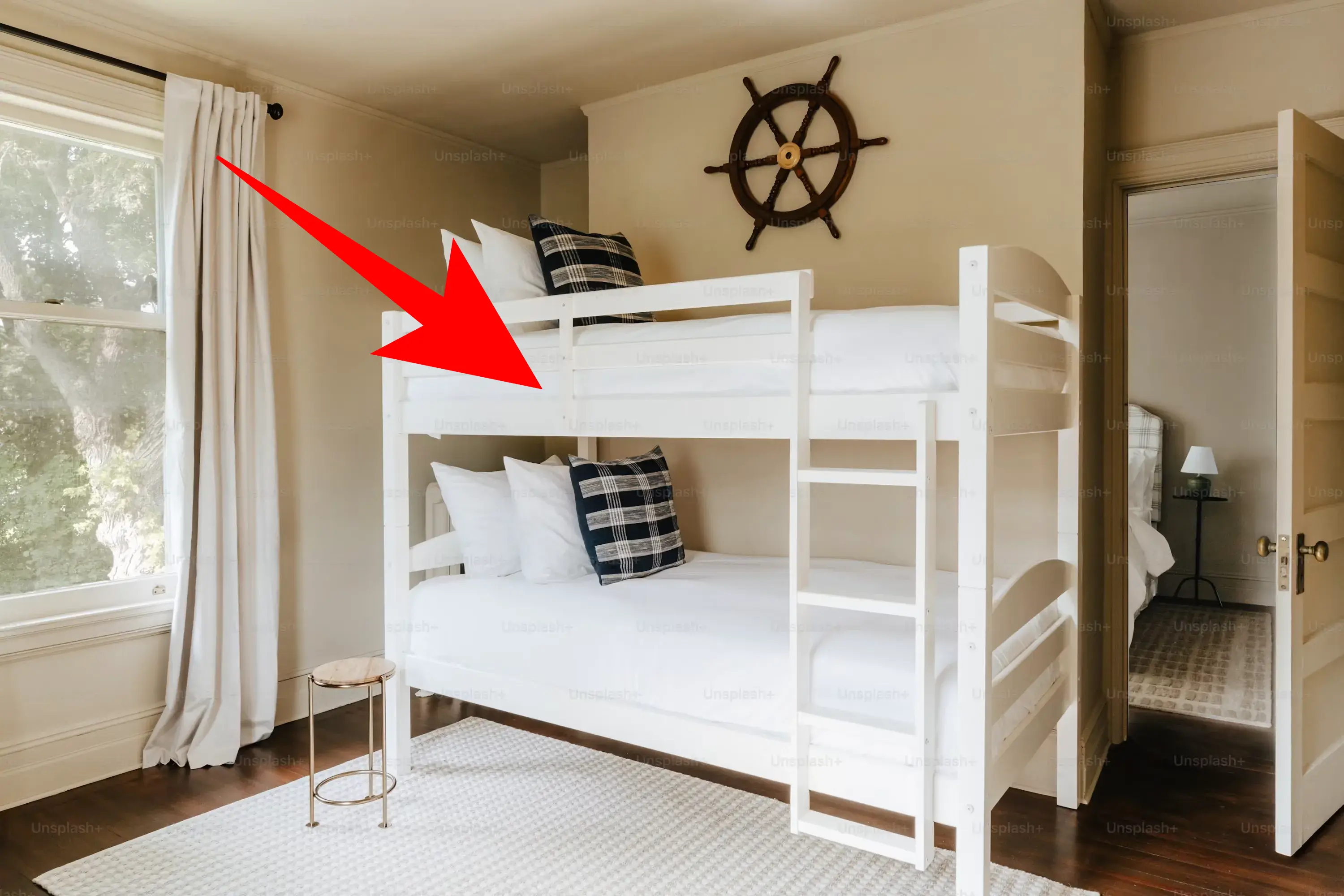 Bunk Bed — Bedroom Items vocabulary in English