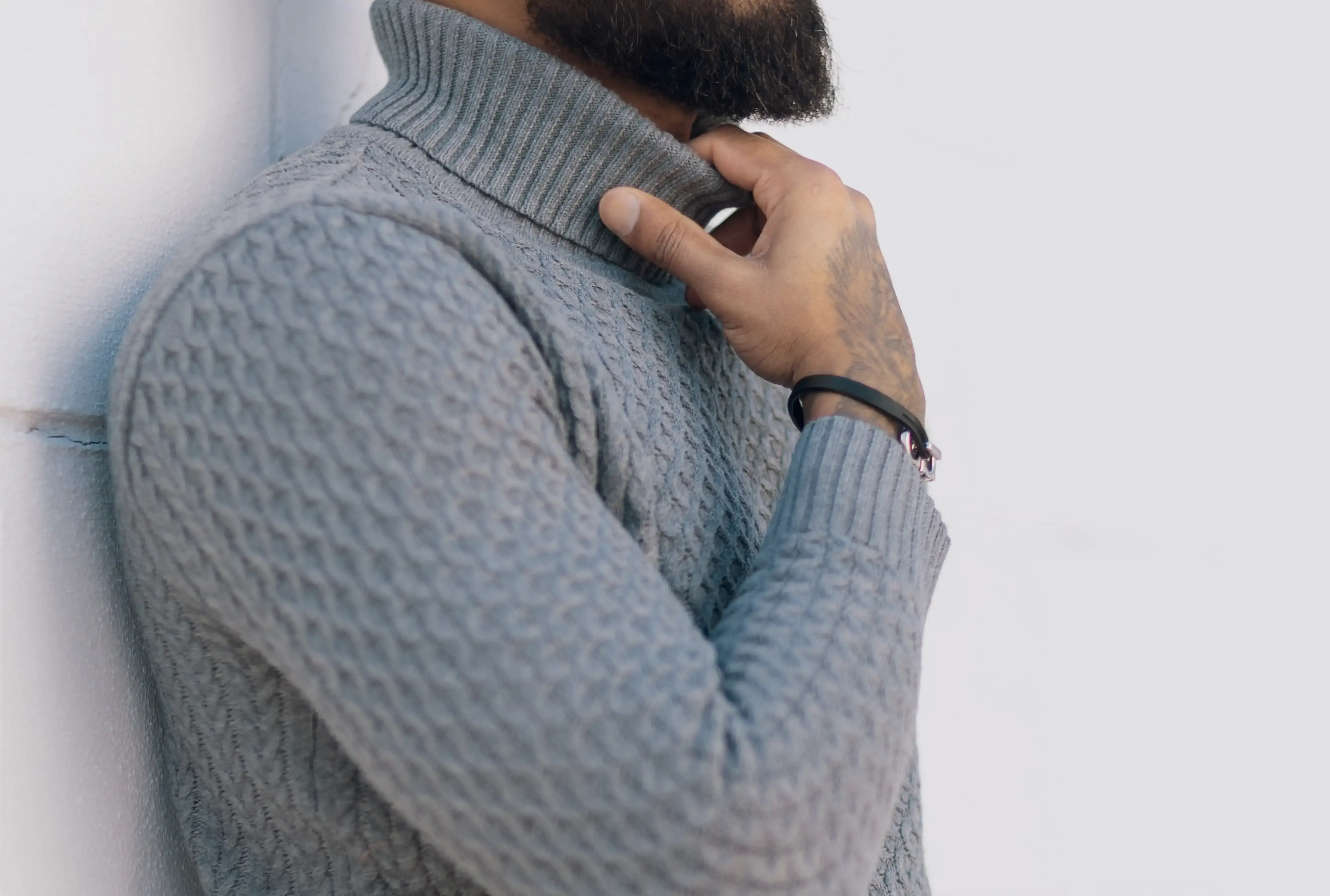 Turtleneck (Baju Leher Tinggi) — kosakata bahasa Inggris Pakaian dan Aksesori