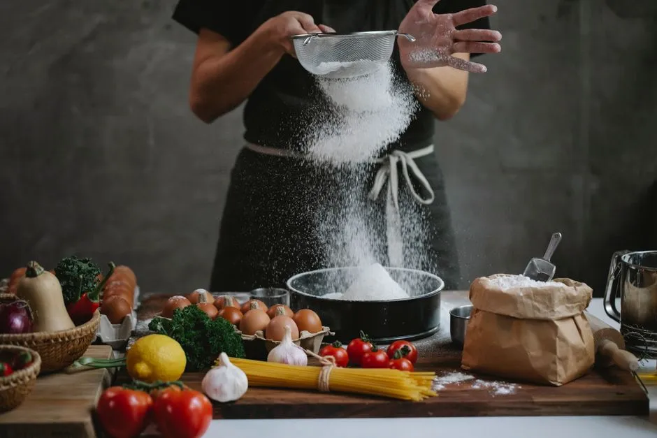 Sift — Cooking Actions vocabulary in English