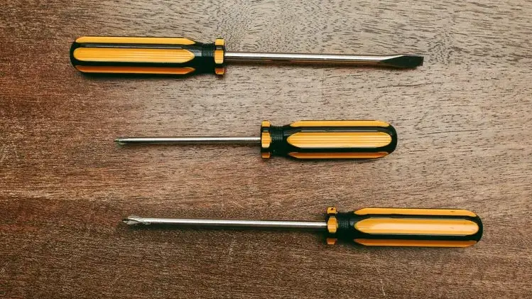 Screwdriver — Hand Tools vocabulary in English