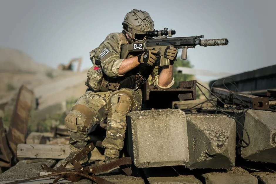Soldier — Professional Jobs vocabulary in English