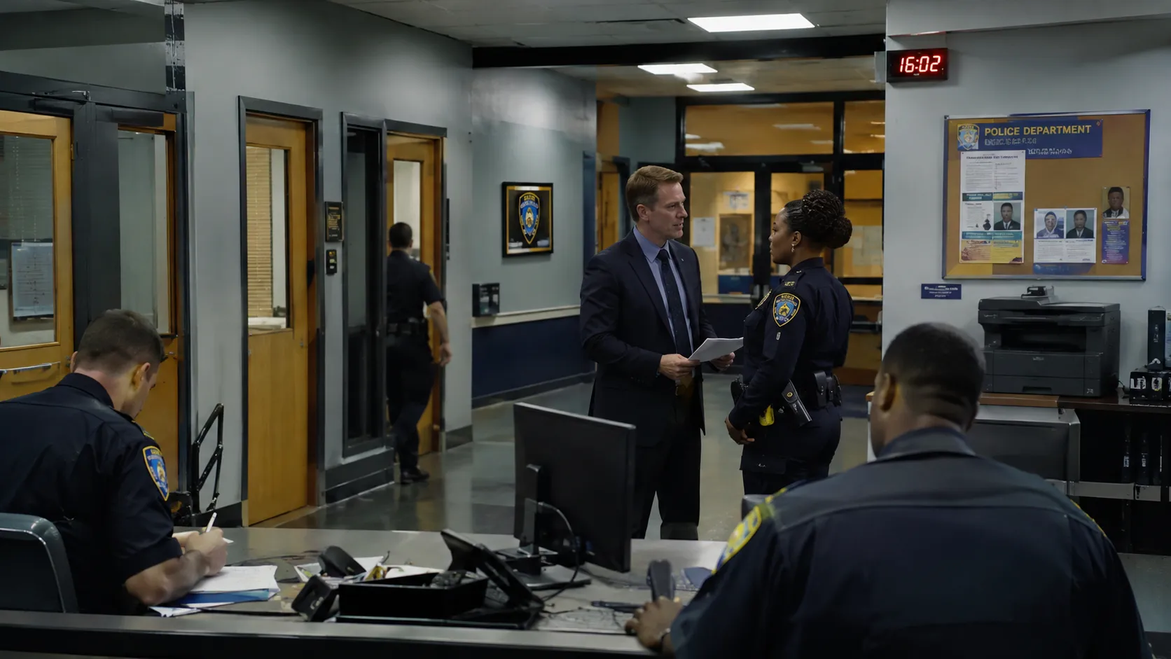 Police Station — Public Places vocabulary in English