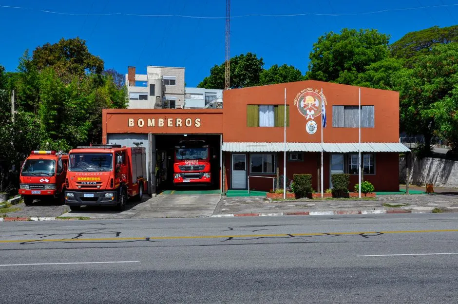 Fire Station — Public Places vocabulary in English