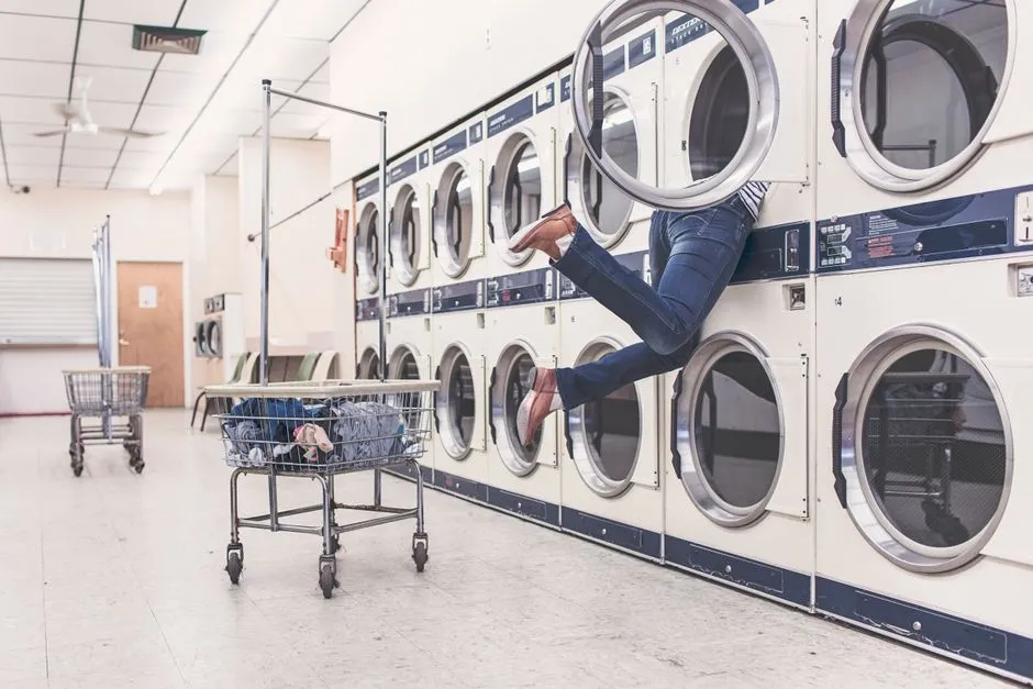 Laundromat — Public Places vocabulary in English