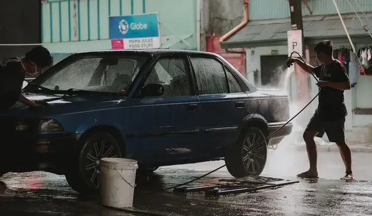Car Wash — Public Places vocabulary in English
