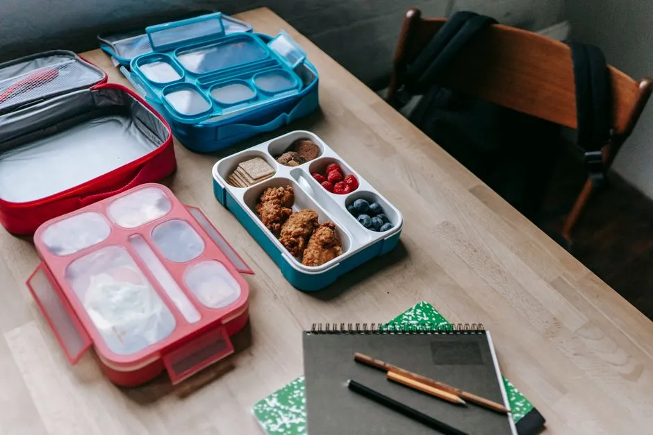Lunch Box — School and Campus vocabulary in English