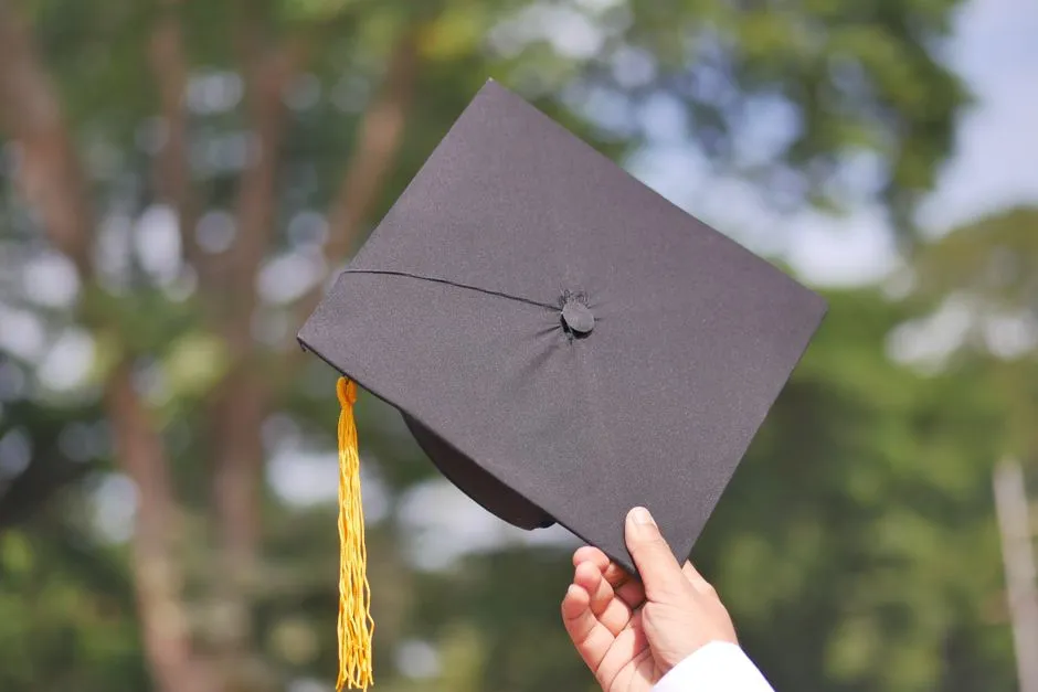 Graduation Cap — School and Campus vocabulary in English