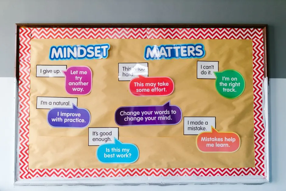 Bulletin Board — School and Campus vocabulary in English