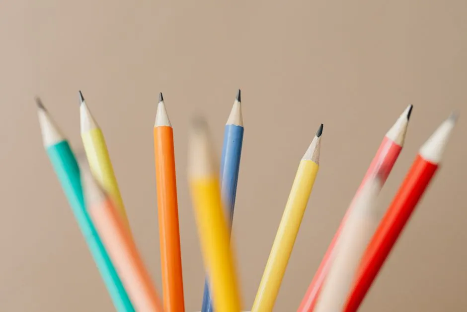 Pencil — School Supplies vocabulary in English