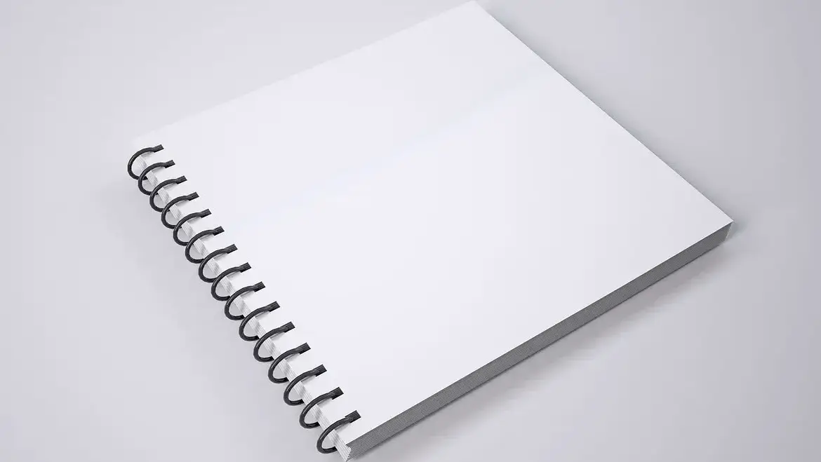 Notebook — School Supplies vocabulary in English