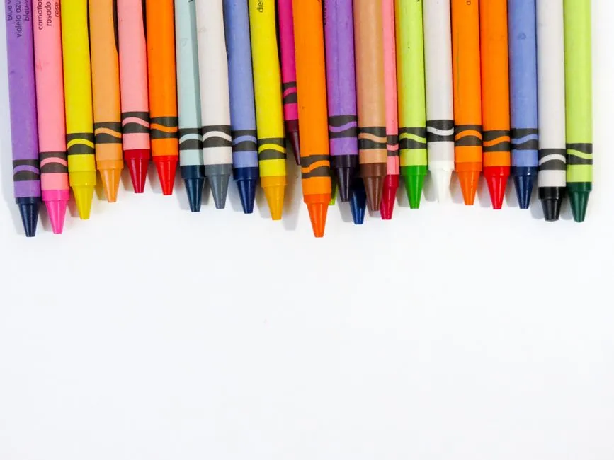 Crayon — School Supplies vocabulary in English