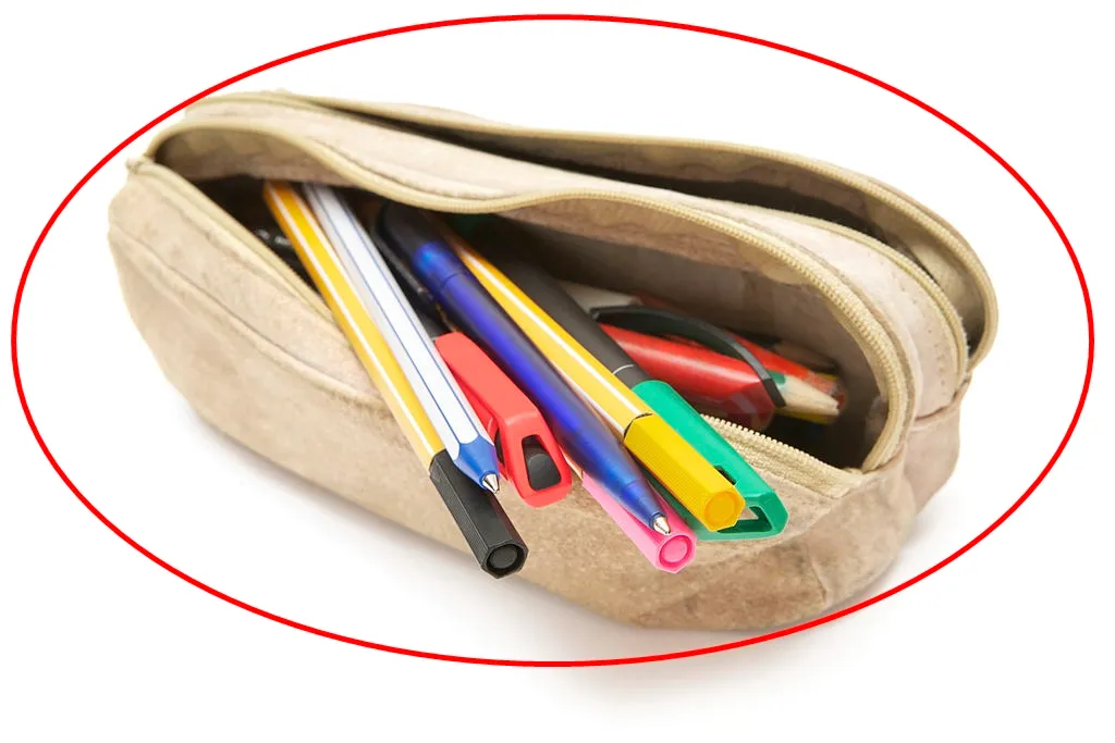 Pencil Case — School Supplies vocabulary in English