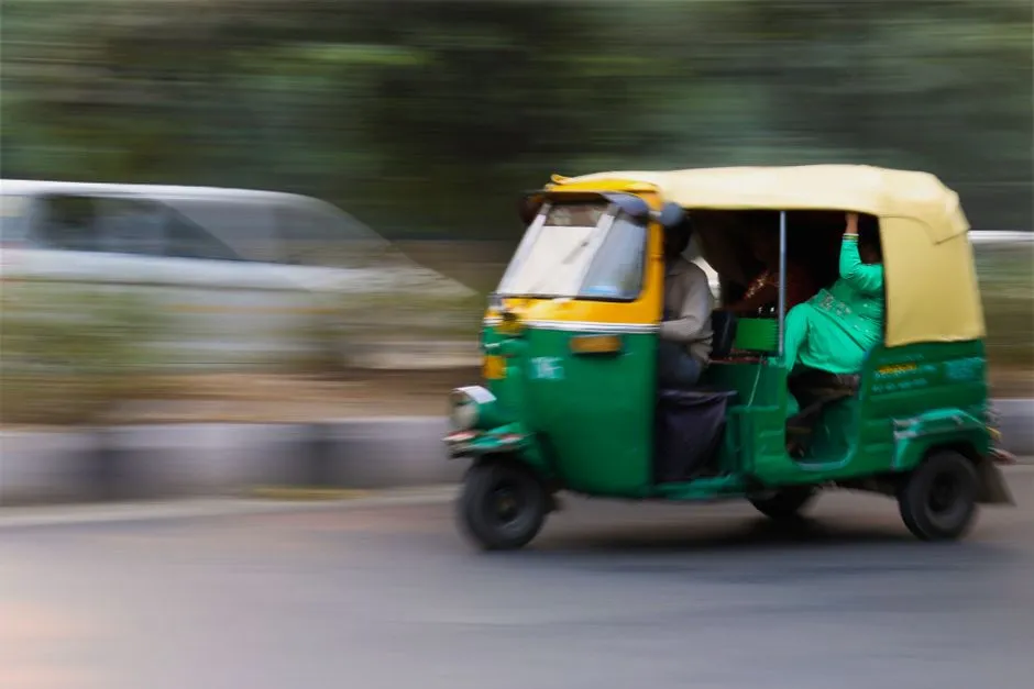 Rickshaw — Vehicles and Transportation vocabulary in English